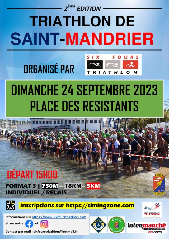Triathlon de SAINT-MANDRIER by SFTRI 2023