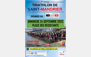 TRIATHLON DE SAINT-MANDRIER 2023